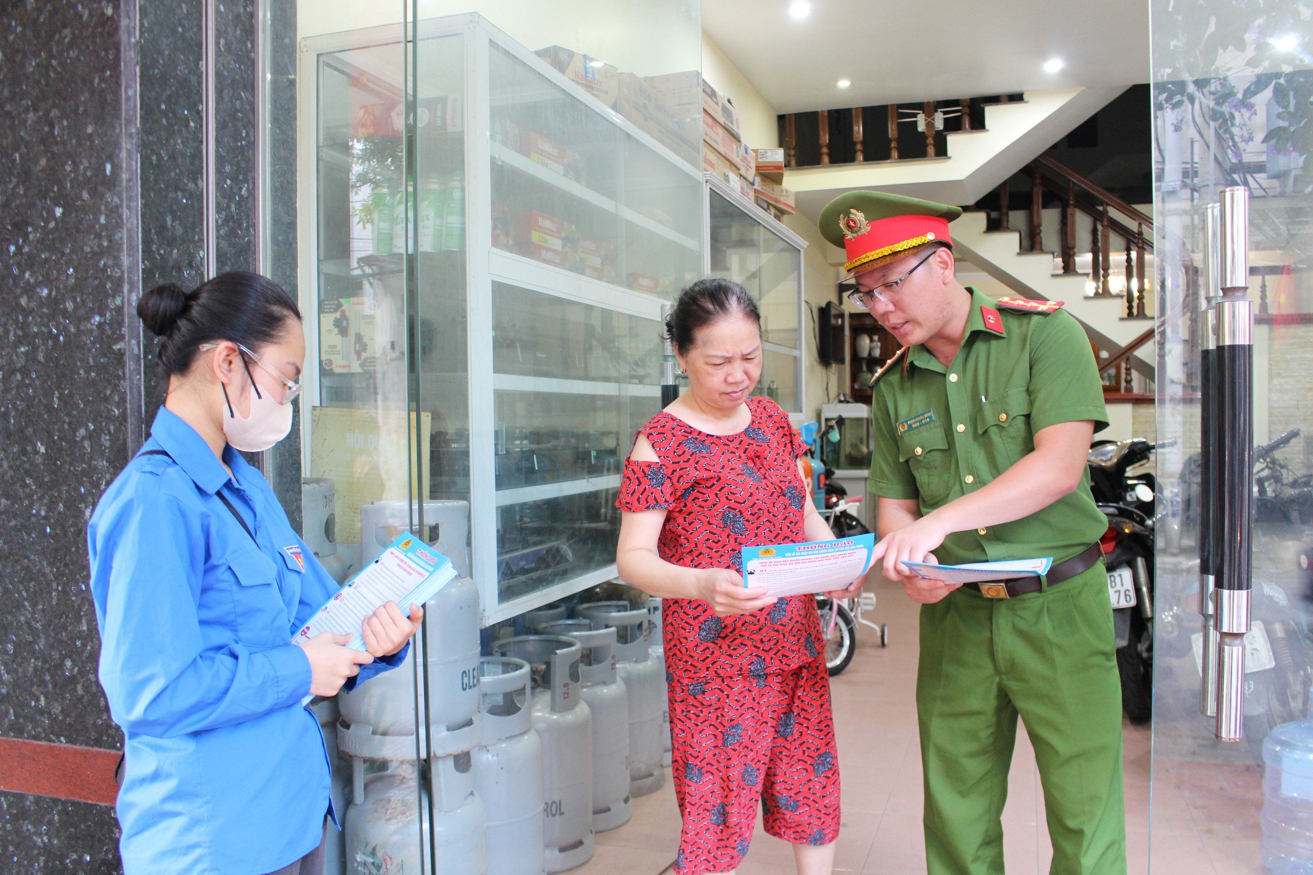 Công an quận Ngô Quyền: Quyết tâm phủ xanh thông tin về tội phạm trên không gian mạng